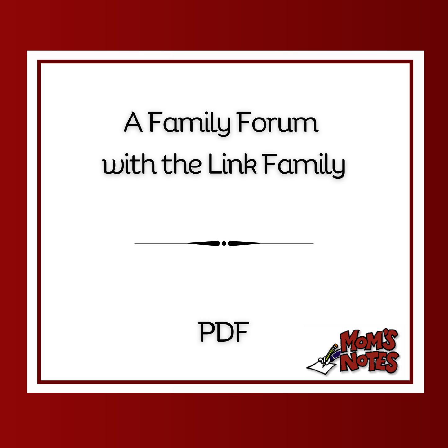 A Family Forum with the Link Family PDF