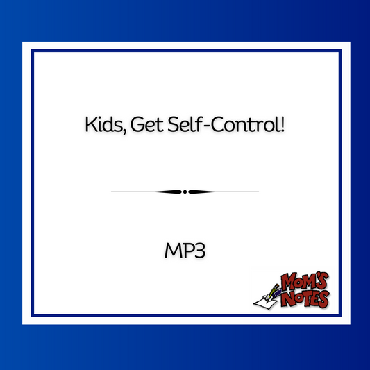 Kids, Get Self-Control! MP3