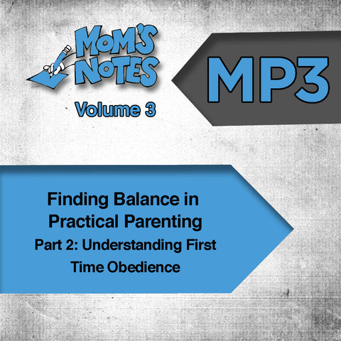 Understanding First-Time Obedience MP3